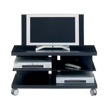 Power Play Compact LCD TV Unit in Black