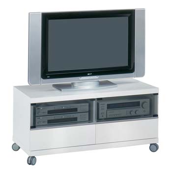 Jahnke Furniture Studio Look 311 LCD TV Unit in White
