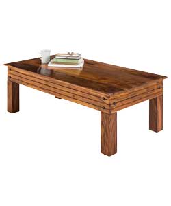 Jaipur Sheesham Solid Wood Coffee Table