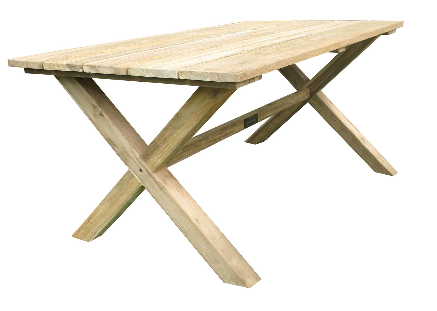 Jakarta Reclaimed Teak Stride Outdoor Dining Table