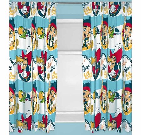 Jake and the Never Land Pirates Sharks Curtains