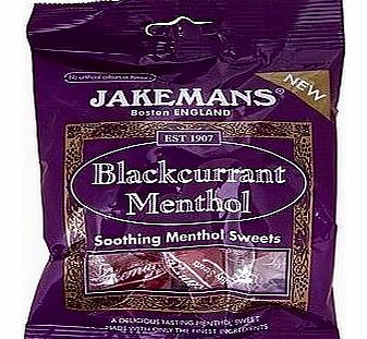 Jakemans Blackcurrant Menthol Soothing Menthol