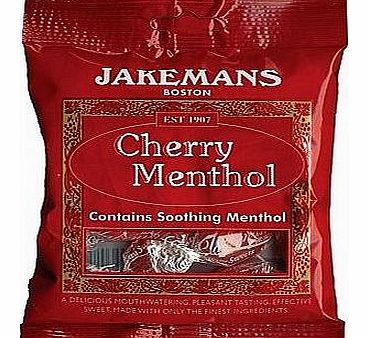 Jakemans Cherry Soothing Menthol Sweets 10164670