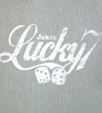 jakes T-shirts - Grey Vintage Lucky 7 Hooded