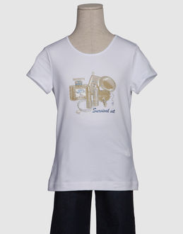 JAKIOO MONNALISA TOP WEAR Short sleeve t-shirts GIRLS on YOOX.COM