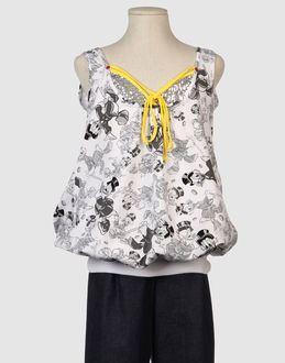 JAKIOO MONNALISA TOPWEAR Sleeveless t-shirts GIRLS on YOOX.COM