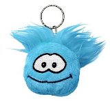 Jakks Disney Club Penguin Keychain 2 Inch Plush Puffle Blue