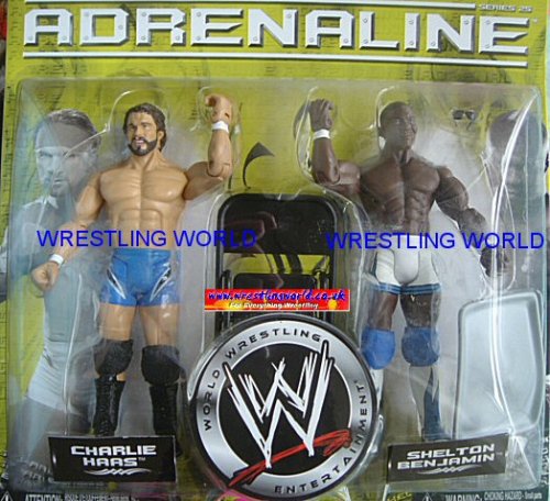 Jakks WWE Adrenaline 25 Charlie Haas and Shelton Benjamin