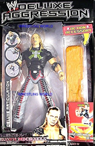 Jakks WWE Deluxe Aggression 10 Shawn Michaels Wrestling Figure