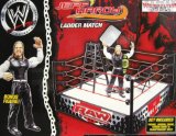 WWE LADDER MATCH SPRING RING WITH JEFF HARDY FIGURE