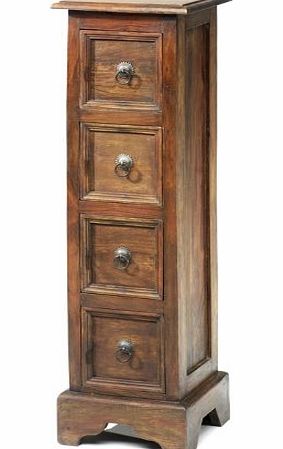 Jali Sheesham Chunky CD Unit - Indian Wood Furniture