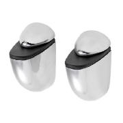 Bracket 2 Piece Chrome