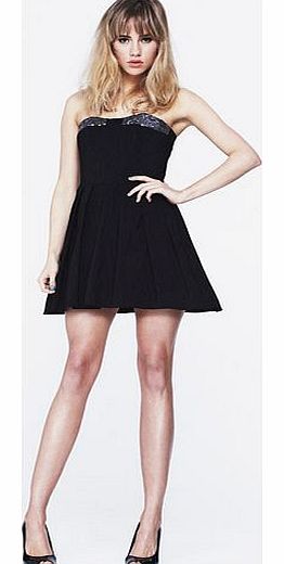 Jameela jamil Sequin Top Prom Dress