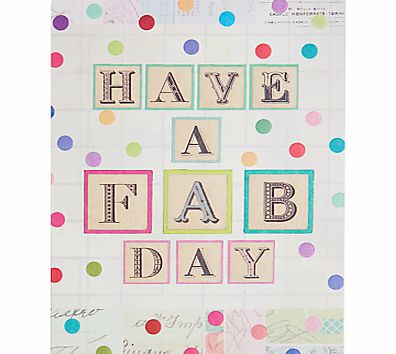 James Ellis Stevens James Ellis Steven Have a Fab Day Birthday Card