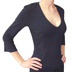 James Perse 3/4 Sleeve Top