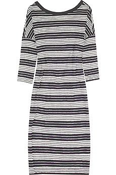 James Perse Stripy T-shirt dress