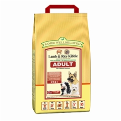 James Wellbeloved Adult Complete Dog Food with Lamb and#38; Rice 15kg