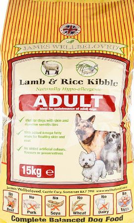 Adult Lamb  Rice 15kg