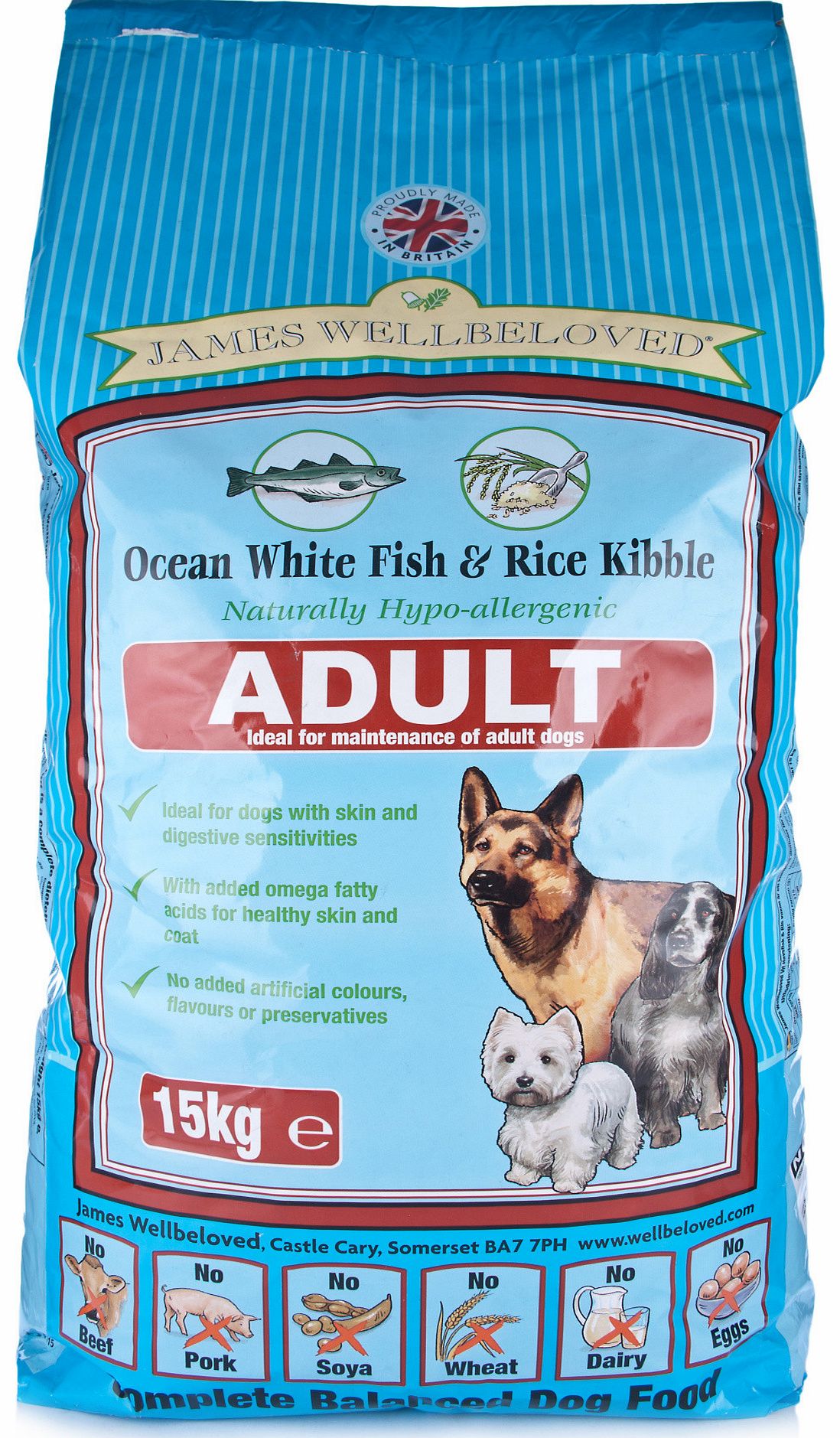 Adult Ocean White Fish & Rice
