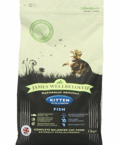 Fish and Rice Kitten Food 1.5 Kg