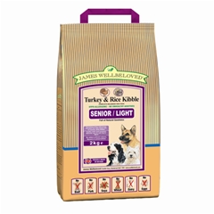 Senior / Light Complete Dog Food with Turkey and#38; Rice 2kg
