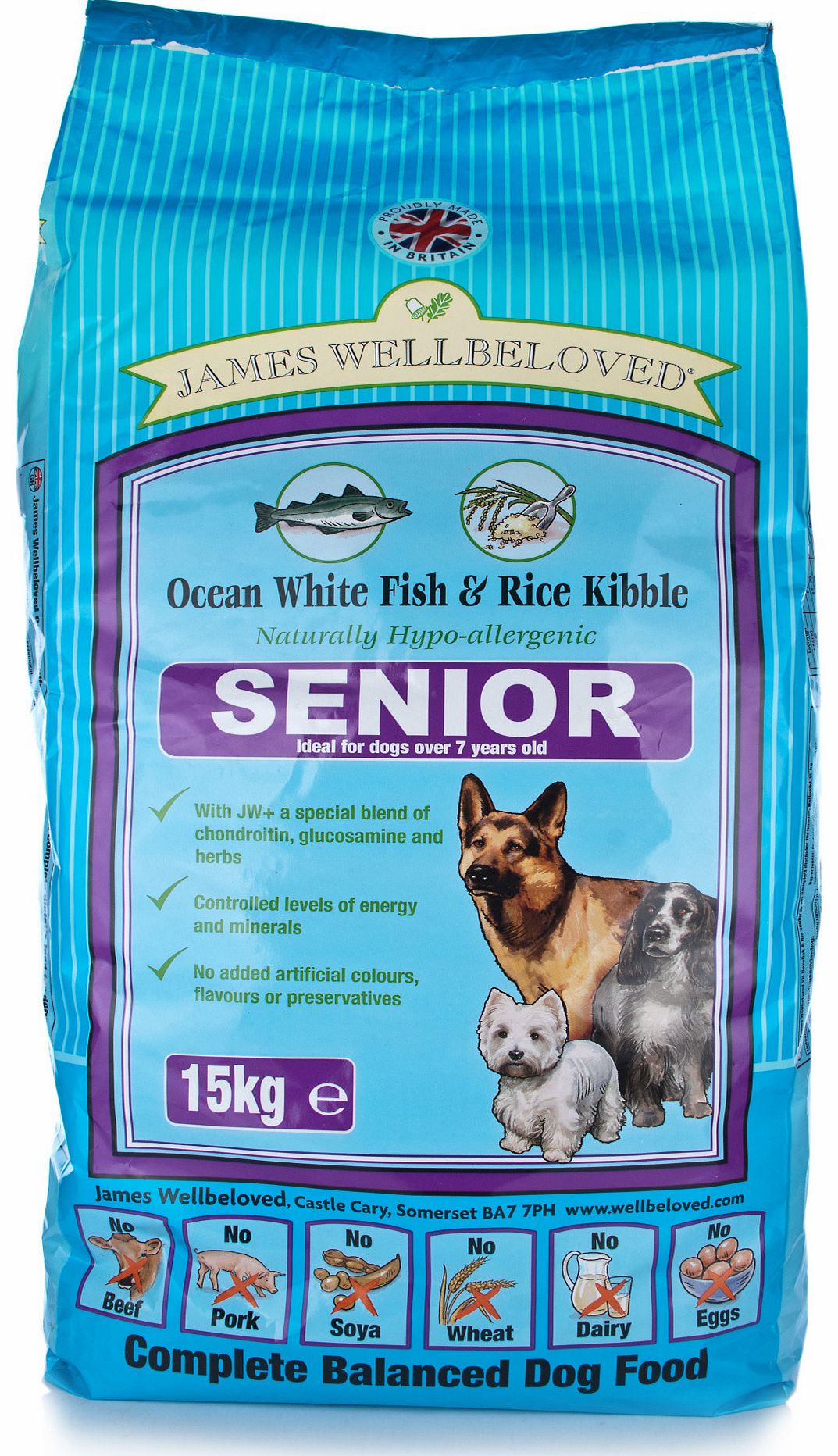 Senior Ocean White Fish & Rice