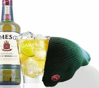 Jameson Irish Whiskey Glass amp; Beanie Hat Pack