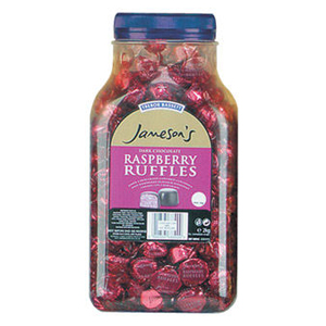Raspberry Ruffles Jar