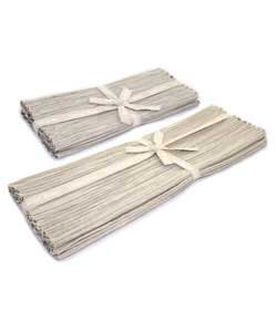jamie oliver Runner and 4 Placemats - Cream