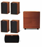 JAMO E500PDD Home Cinema Speaker Pack Cherry