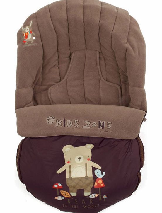 Jane Moom Footmuff Brown 2014