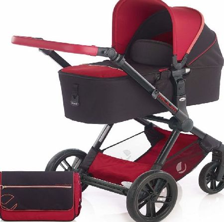 Jane Muum Micro Travel System Scarlet