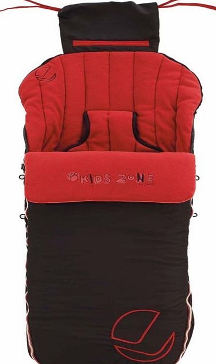 Jane Nest Plus Luxury Footmuff Scarlet