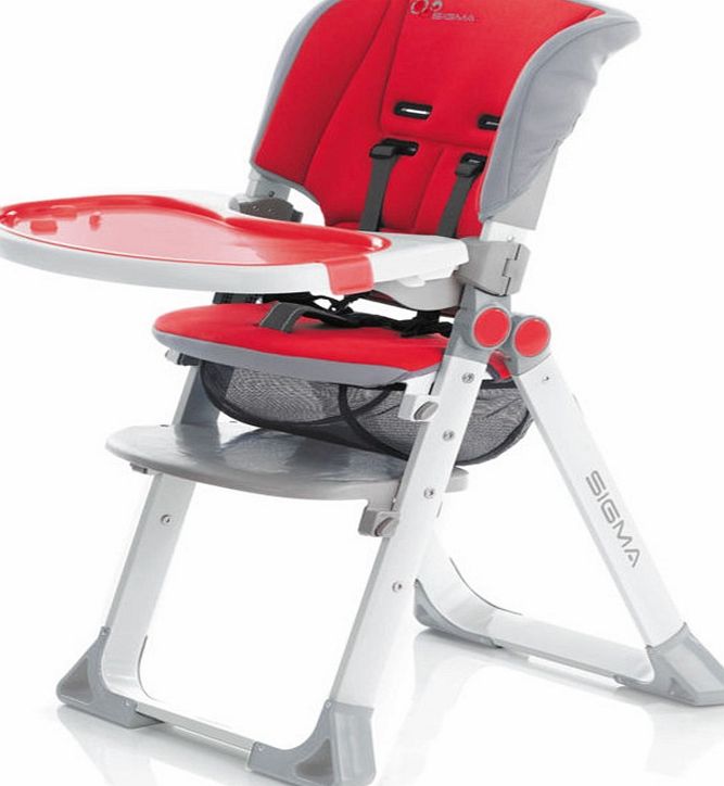Jane Sigma Highchair Red