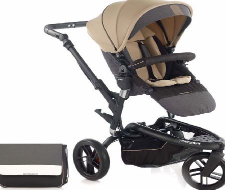 Jane Trider 3 Wheel Pushchair Clay