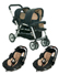 Jane Twin Two Pushchair including Pack 82 Matrix