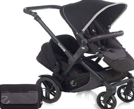 Jane Twone Twin Pushchair Cloud