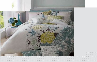 Janet Reger Zebina Bedding Teal Matching Accessories Ellie