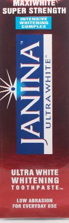 Janina Maxiwhite Ultra White Toothpaste 75ml