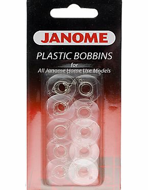 Plastic Bobbins, Pack of 10