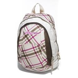 Jansport Mini Trinity Backpack - Shell Tan Plaid