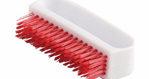 Jantex Nail Brush - Red. 7.5cm.