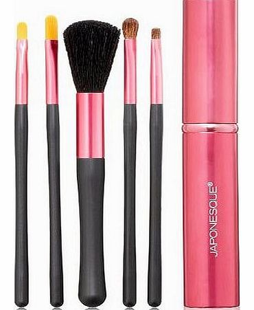JAPONESQUE Touch Up Tube Brush Set, Pink