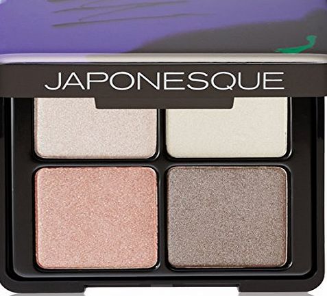 JAPONESQUE Velvet Touch Shadow Palette, Shade 03