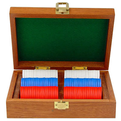 Jaques 120 Clay Gaming Chips (59020 - 120 Gaming Chips)