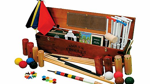 Jaques Great Exhibition Deluxe Croquet Set