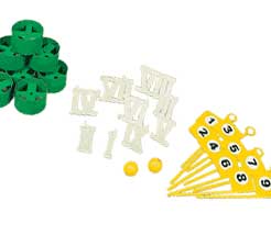 Jaques Nine Hole Golf Putting Set