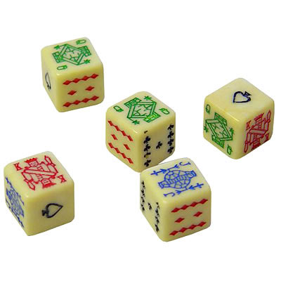 Jaques Poker Dice (60101 - Poker Dice)