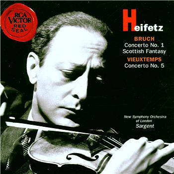 Jascha Heifetz Bruch/Vieuxtemps: Concertos