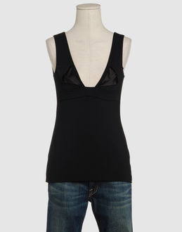 JASMINE DI MILO TOP WEAR Sleeveless t-shirts WOMEN on YOOX.COM